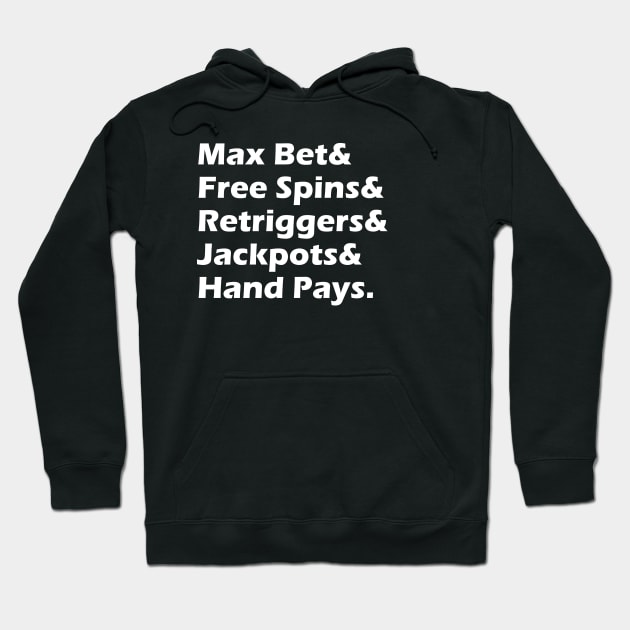 Slot Machine Master Hoodie by LefTEE Designs